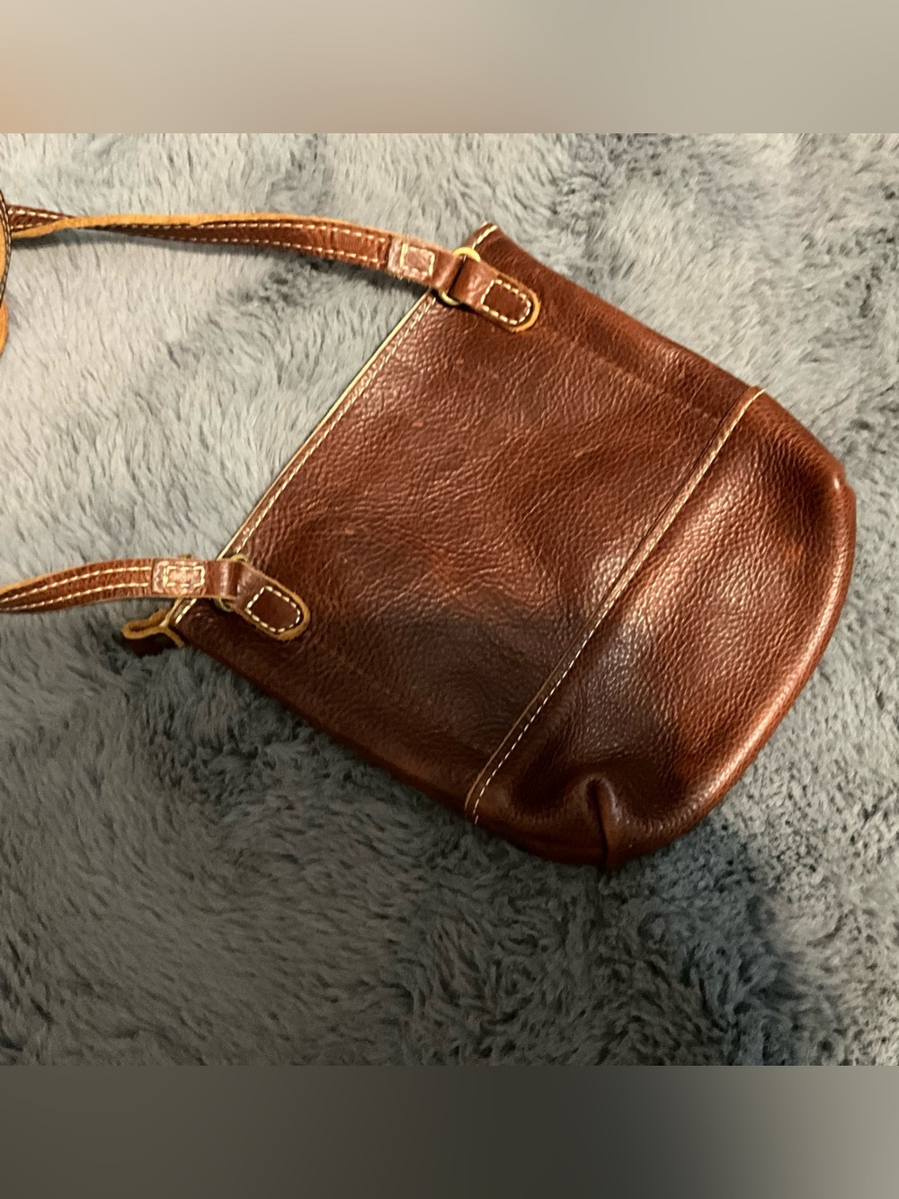 Portland leather purse bag